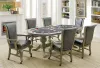 Furniture of America CM-GM367GY-AC-2PK Melina - Arm Chair (Set of 2) - Gray
