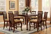 Furniture of America CM3185PT Petersburg - Counter Height Table - Cherry