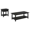 Coaster Fine Furniture 710568-S2 Payne - 2 Piece Coffee And 1-Drawer End Table Set - Java
