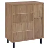 Coaster Fine Furniture 950421 Teller - 2-Door Shoe Storage Cabinet - Natural Oak