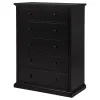 Coaster Fine Furniture 460595BLK Sumerlin - 6-Drawer Bedroom Chest Of Drawers - Black