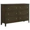 Coaster Fine Furniture 224421KW-S4 Wilkes - 4 Piece California King Bedroom Set - Dark Cocoa