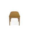 Riverside Furniture 51859 Halbrooke - Upholstered Dining Bench - Light Brown