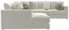 Jackson Furniture Industries 2235/37/31/59/75-16 Jackson Furniture Industries 2235/37/31/59/75-16 Ritzy - 6 Piece Modular Sectional (LSF Chaise) - Bone