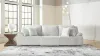 Ashley Furniture 92706S8 Ashley Furniture 92706S8 Top Tier - 3-Piece Reclining Sectional Sofa - Alloy