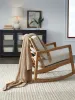 Ashley Furniture A1001099 Ashley Furniture A1001099 Anawood - Throw (Set of 3) - Gold