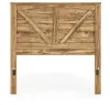 Ashley Furniture PCB1580-57 Ashley Furniture PCB1580-57 Maystonna - Queen Crossbuck Panel Headboard - Brown