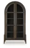 Ashley Furniture A4000727 Benhall - Accent Cabinet - Dark Brown