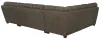 Jackson Furniture Industries 4043/30/62/76-19 Royce - 3 Piece Sectional With RSF Chaise - Brown