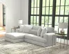 Jackson Furniture Industries 3303/75/42-18 Jackson Furniture Industries 3303/75/42-18 Logan - 2 Piece Upholstered Sectional With Comfort Coil Seating And 5 Included Accent Pillows (Left Side Facing Chaise) - Moonstruck