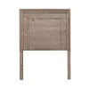 Liberty Furniture 272-BR17 Horizons - Full Panel Headboard With Lights - Graystone