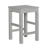 Liberty Furniture 237-OT9000 River Place - Console Stool - Riverstone White & Tobacco