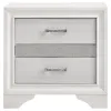CoasterEveryday 205112 Miranda - 2-Drawer Nightstand - White
