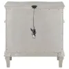 CoasterElevations 223392 Evangeline - 3-Drawer Nightstand - Silver Oak