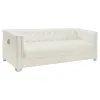 CoasterElevations 505391-S4 Chaviano - 4 Piece Upholstered Track Arm Sofa Set - Pearl White