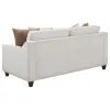 CoasterElevations 552061-S2 Christine - 2 Piece Upholstered Sloped Arm Sofa Set - Beige