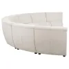 Coaster Fine Furniture 551300 Charlotte - 8 Piece Upholstered Modular Sectional Sofa - Ivory