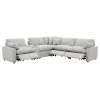 Coaster Fine Furniture 609560P-SET Collins - 6 Piece Modular Power Reclining Sectional - Gray