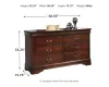 Ashley Furniture B376-31 Alisdair - Dresser - Reddish Brown