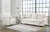 Ashley Furniture 53603/39/25 Ashley Furniture 53603/39/25 Rannis - 2 Pc. - Queen Sofa Sleeper, Rocker Recliner - Snow