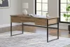 Ashley Furniture H632-44 Montia - Home Office Desk - Light Brown