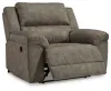 Ashley Furniture 3720352 Laresview - Zero Wall Wide Seat Recliner - Fossil