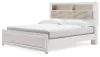 Ashley Furniture B2640B51 Altyra - King Bookcase Panel Bed - White