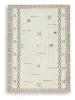 Ashley Furniture R407652 Ashley Furniture R407652 Dot - 5' x 7' Rug - Cream / Brown / Taupe