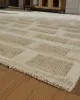 Ashley Furniture R407711 Lisgrove - 8' x 10' Rug - Tan / Brown / White