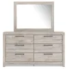Ashley Furniture PCB1120B1 Ashley Furniture PCB1120B1 Broachmyn - Dresser And Mirror - Gray