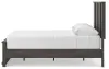 Ashley Furniture PCB3167B4 Shaehartin - Queen Panel Platform Bed - Dark Brown