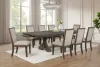New Classic D403B-10 Augusta - Rectangle Dining Table - Rustic Brown
