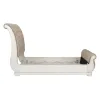 Liberty Furniture 520-BR-CSL Abbey Park - California King Sleigh Bed - Antique White