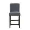 New Classic D4125-22-GRY High Line - Counter Chair (Set of 2) - Gray