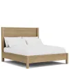 Riverside Furniture 91084-91081-91072 Riverside Furniture 91084-91081-91072 Davie - King Panel Bed - Light Brown