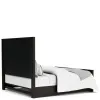 Riverside Furniture 27180-27181-27172 Lydia - King Upholstered Bed - White
