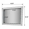 CoasterEveryday 206364 Miranda - Dresser Mirror - Black