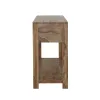 CoasterElevations 952853 Esther - 3-Drawer Wood Console Table - Natural Sheesham