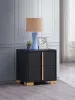Coaster Fine Furniture 222832 Marceline - 2-Drawer Nightstand - Black