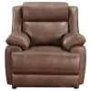 Coaster Fine Furniture 508283 Ellington - Upholstered Padded Arm Accent Chair - Dark Brown