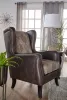 Coaster Fine Furniture 903080 Elmbrook - Upholstered Wingback Accent Club Chair - Brown