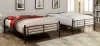 Furniture of America CM-BK1035F-BK-BED Brocket - Full Over Full Bunk Bed - Black - Metal