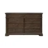 Liberty Furniture 512-BR31 Arden Road - 8 Drawer Dresser - Satin Cherry