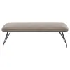 Coaster Fine Furniture 108497 Dodson - Fabric Upholstered Dining Bench - Taupe