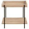 Coaster Fine Furniture 710308-S3 Fallon - 3 Piece Rectangular Coffee And End Table Set - Natural