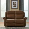 Liberty Furniture 7029VB-23P Liberty Furniture 7029VB-23P Carlton - Loveseat P3 & ZG - Vintage Brown