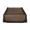Liberty Furniture 244B-BK201 Liberty Furniture 244B-BK201 Magnolia Manor - Leaning Pier Bookcase - Weathered Bark & Antique Black