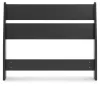 Ashley Furniture EB1865-155 Ashley Furniture EB1865-155 Socalle - Twin Panel Headboard - Black