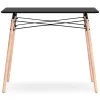 Ashley Furniture H020-10 Ashley Furniture H020-10 Jaspeni - Home Office Desk - Black / Natural