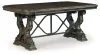 Ashley Furniture D947D5 Maylee - Dining Extension Table - Dark Brown